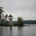 Spindle Point Lighthouse on Lake Winnipesaukee, Meredith NH. Photograph by Joe Driscoll.